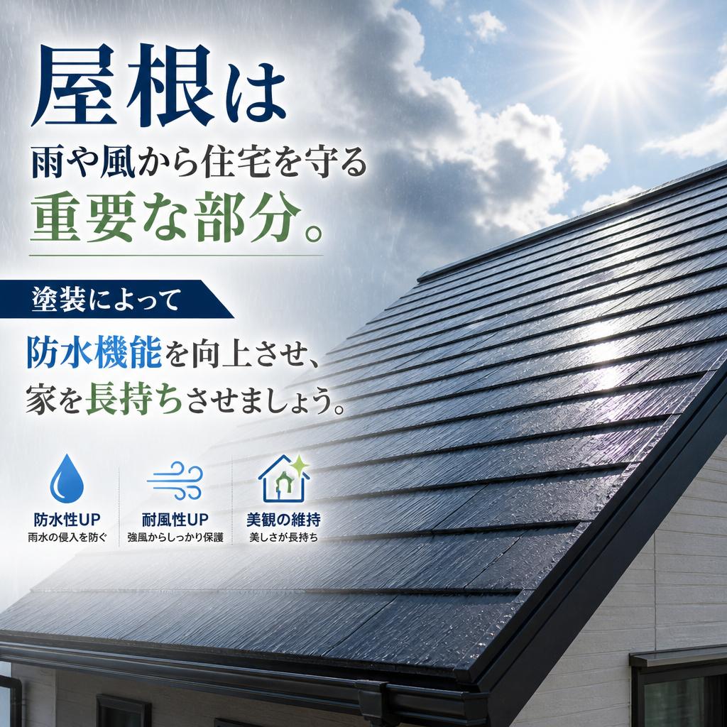 屋根塗装で劣化を防ぐ