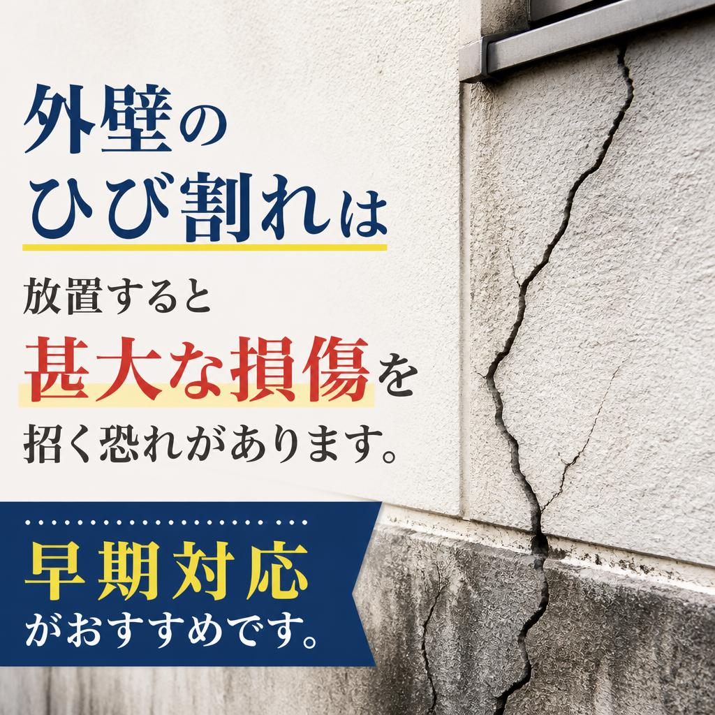 ひび割れ補修の必要性